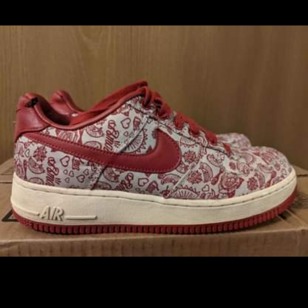 Nike Limited Edition Air Force Ones "Amor"